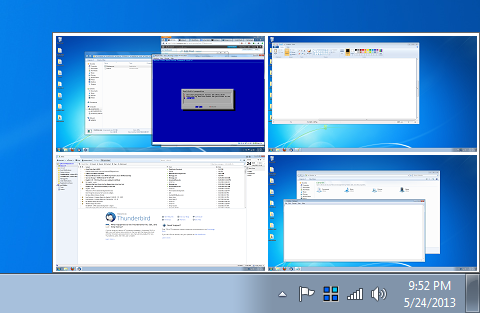 Virtual desktops on Windows (Sysinternals Desktops 2.0)